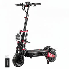 BOYUEDA S5-11 Składana hulajnoga elektryczna, silnik 2*3000 W, akumulator 60 V 38 Ah, 11-calowa opona, 85 km/h, zasięg 120 km - hulajmax.app