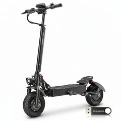 Halo Knight T104 Składana hulajnoga elektryczna, silnik 1200W*2, bateria 52V 21Ah, 10-calowe opony, maks. prędkość 65km/h - hulajmax.app