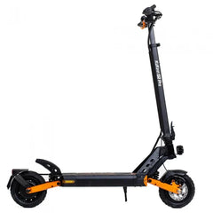 Hulajnoga elektryczna KuKirin G2 PRO Wersja Ulepszona 2024 - Silnik 600W 15.6Ah Opony 9 Cali 45km/h – Czarna Pomarańczowa - hulajmax.app