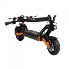Hulajnoga elektryczna KuKirin G2 PRO Wersja Ulepszona 2024 - Silnik 600W 15.6Ah Opony 9 Cali 45km/h – Czarna Pomarańczowa - hulajmax.app
