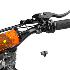 Motocykl elektryczny KuKirin X1, silnik o średniej mocy 1000 W, akumulator 48 V 20,8 Ah, opony terenowe 14/12 cali - hulajmax.app