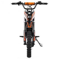 Motocykl elektryczny KuKirin X1, silnik o średniej mocy 1000 W, akumulator 48 V 20,8 Ah, opony terenowe 14/12 cali - hulajmax.app