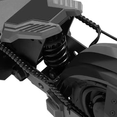 Ausom L1 Max Składana e-hulajnoga, 1000W 48V 20,8Ah 90 km 50 km/h, amortyzujące zawieszenie sprężynowe - hulajmax.app