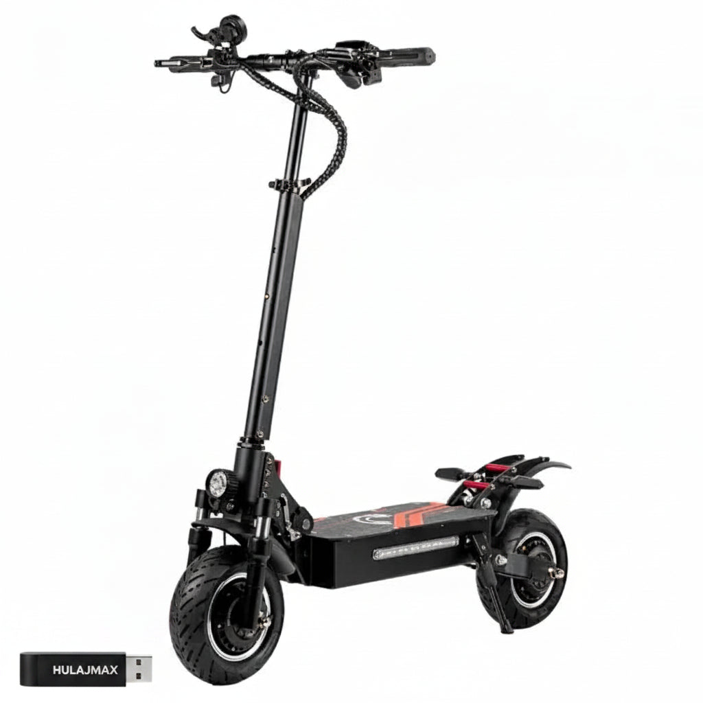 Składana hulajnoga elektryczna BOYUEDA Q7 Pro, silnik 1600 W*2, akumulator 52 V 19AH, 10-calowa opona - hulajmax.app