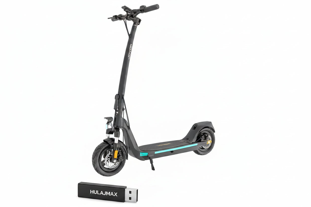 JOYOR C10, silnik 500W, bateria 48V 10,4Ah, 10-calowe opony, maks. prędkość 45km/h - hulajmax.app