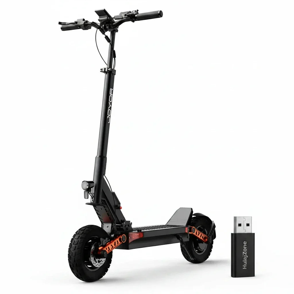 JOYOR S10-S-Z, dualny silnik 1000W*2, bateria 60V 18Ah, maks. prędkość 60km/h - hulajmax.app