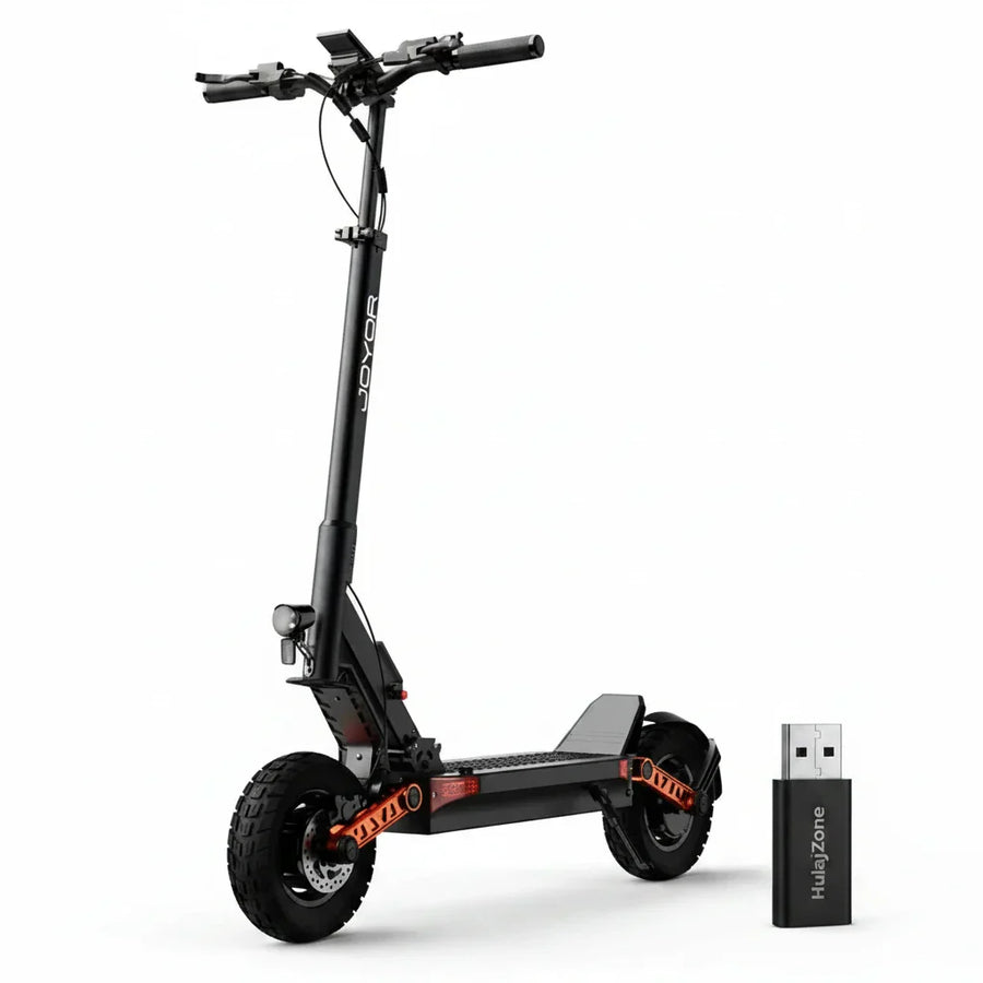 JOYOR S10-S-Z, dualny silnik 1000W*2, bateria 60V 18Ah, maks. prędkość 60km/h - hulajmax.app