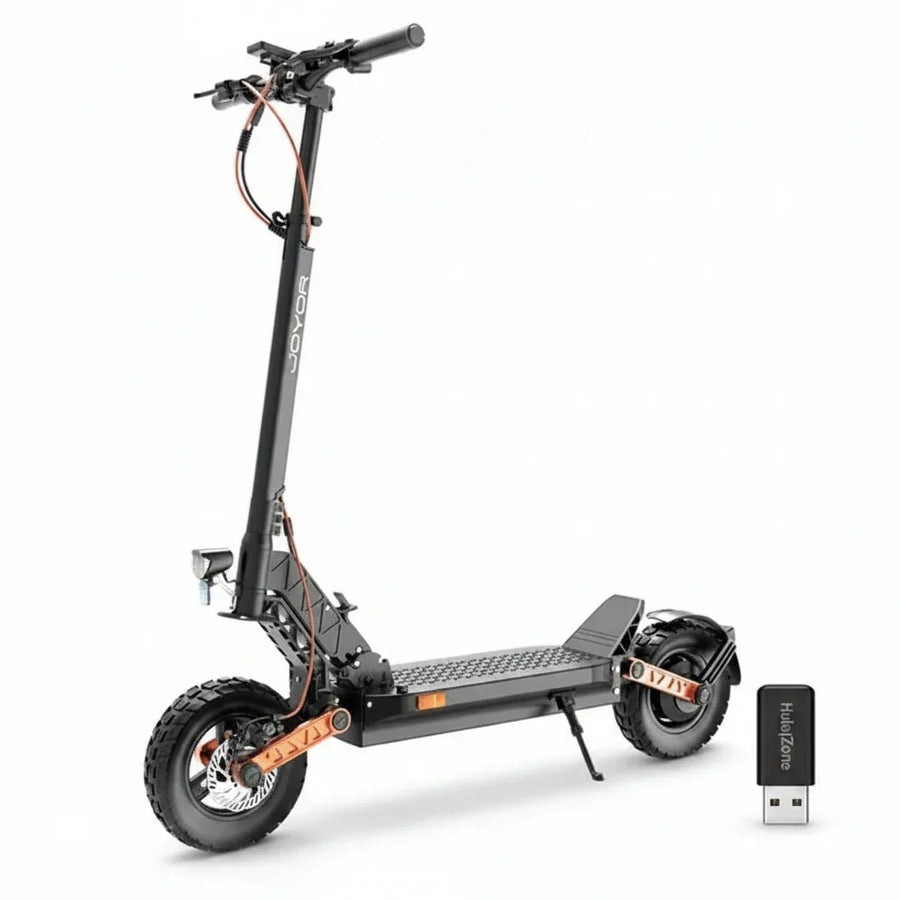 JOYOR S5 opony 10 cali z niemieckim certyfikatem ABE – bateria 48V 13Ah - hulajmax.app