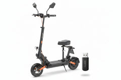 JOYOR S8E, silnik 800W, bateria 48V 26AH, opony 10-calowe, 45km/h, 80km, wyświetlacz NFC - Czarny - hulajmax.app