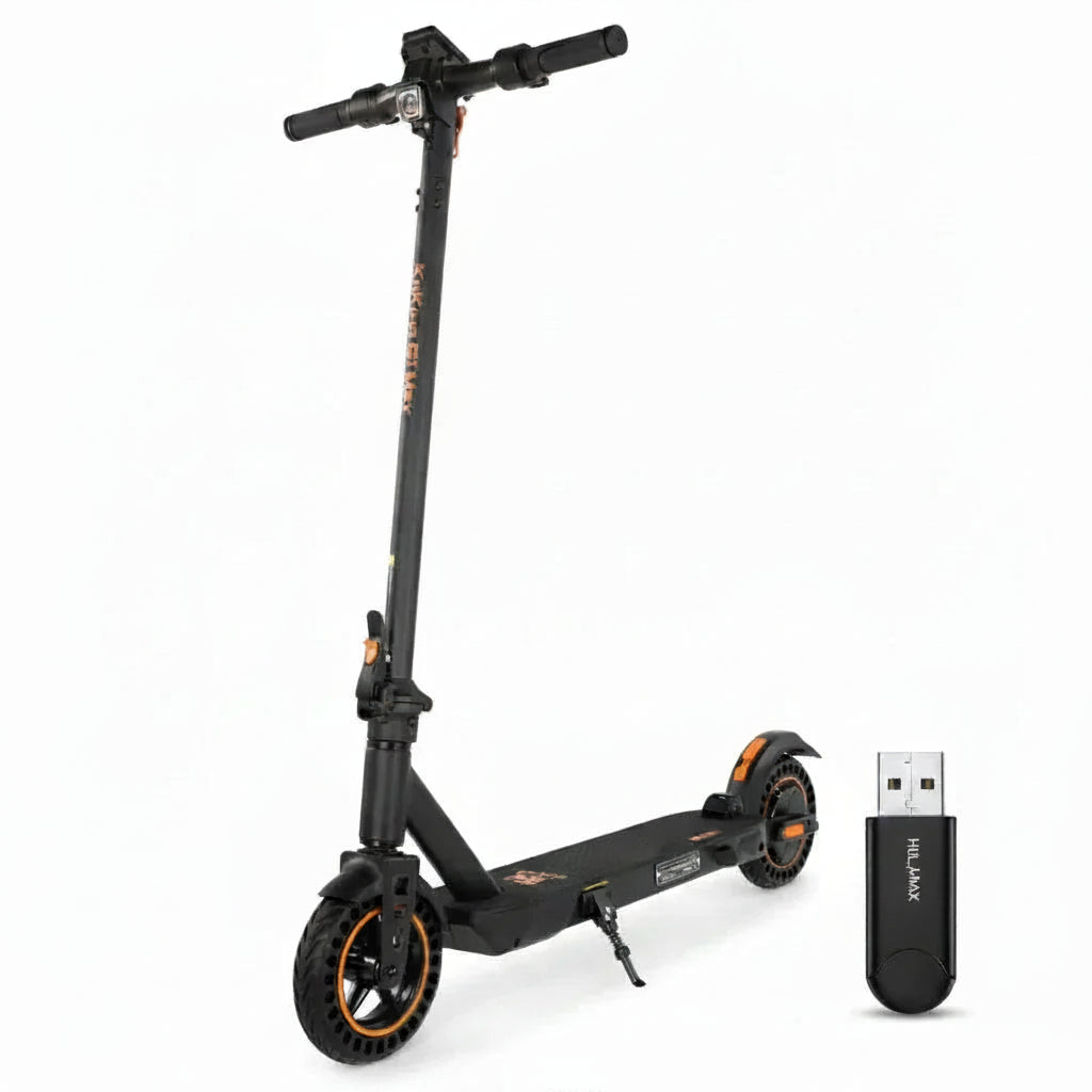 KuKirin S1 Max, silnik 350W, bateria 36V 10,4Ah, 8-calowe opony, maks. prędkość 25km/h - hulajmax.app