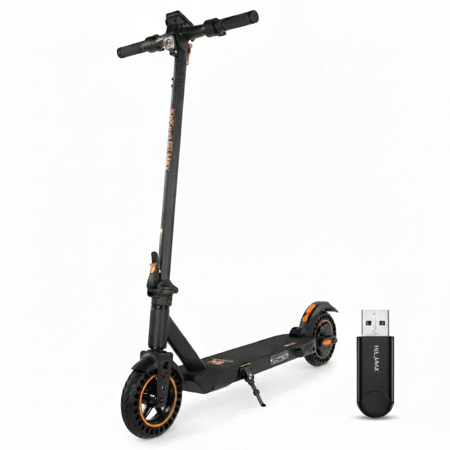 KuKirin S1 Max, silnik 350W, bateria 36V 10,4Ah, 8-calowe opony, maks. prędkość 25km/h - hulajmax.app